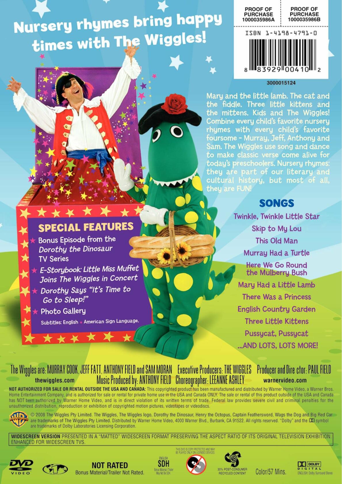 Wiggles, The:Pop Go The Wiggles [DVD] - Very Good