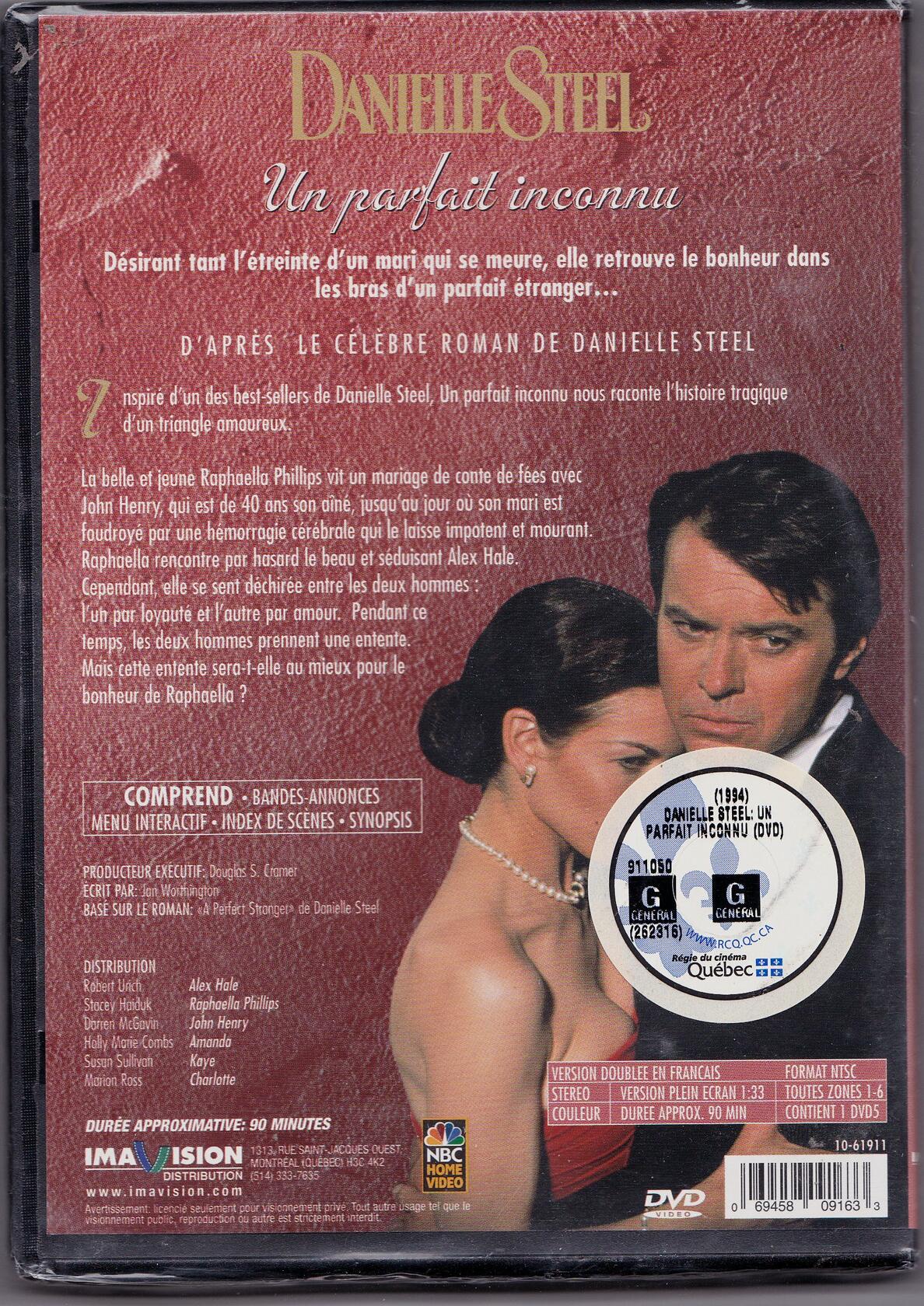 Danielle Steel - Un parfait inconnu [DVD] - Very Good
