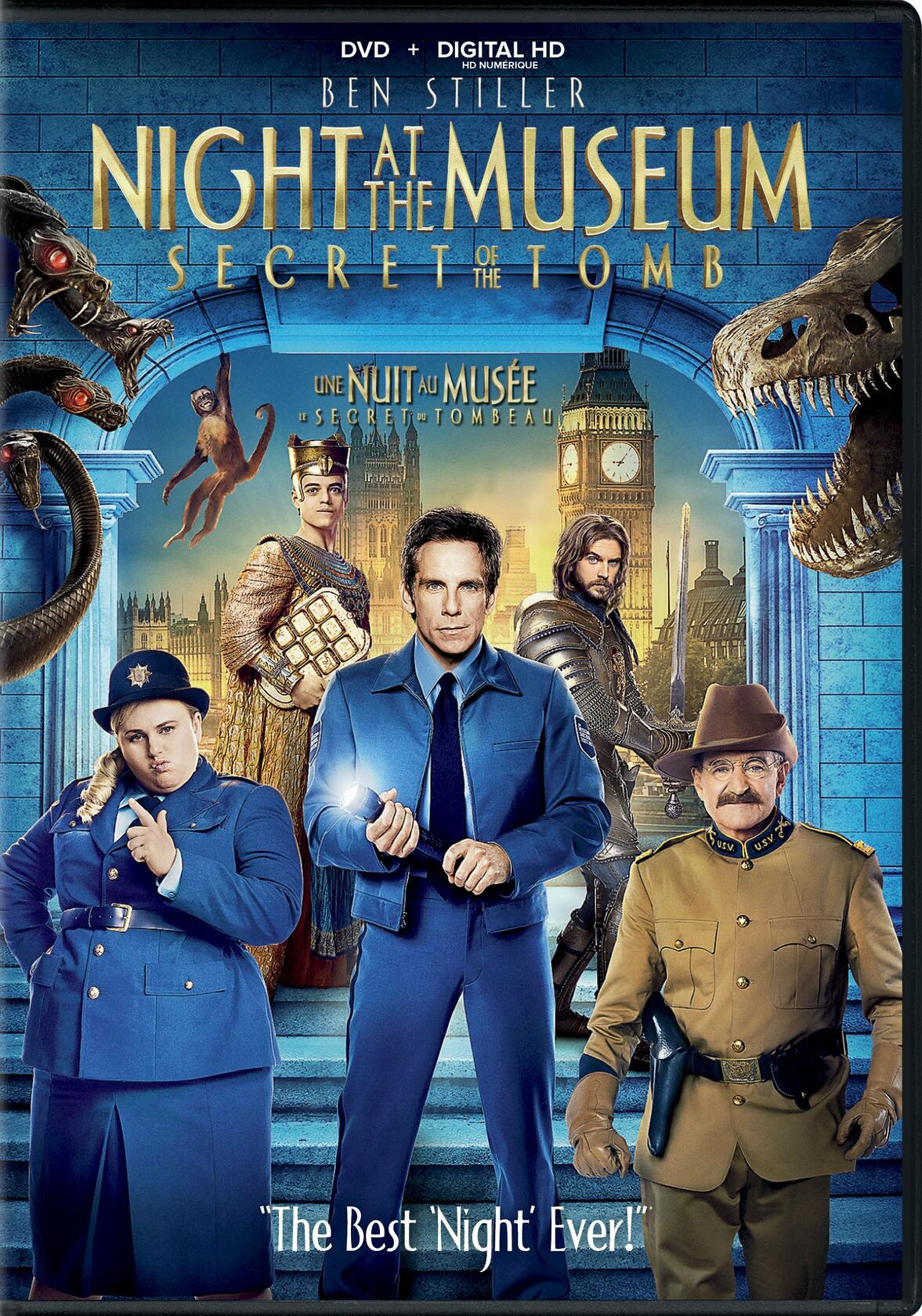 NIGHT AT THE MUSEUM: SECRET OF THE TOMB (Bilingual) [DVD] - Very Good