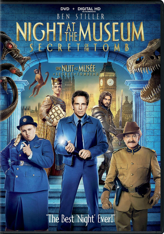 NIGHT AT THE MUSEUM: SECRET OF THE TOMB (Bilingual) [DVD] - Very Good