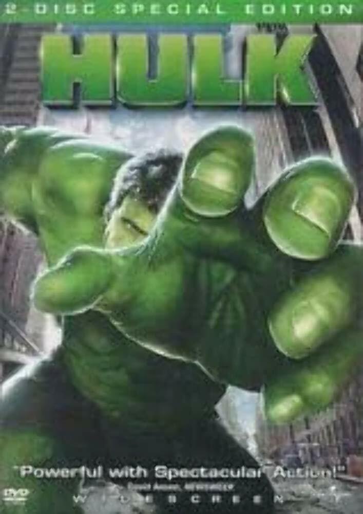 Hulk (Full Screen Special Edition) [2 Discs] (Bilingual) [Import] [DVD] Eric Bana; Jennifer Connelly; Sam Elliott; Josh Lucas; Nick Nolte; Paul Kersey; Cara Buono; Todd Tesen; Kevin Rankin; Celia Weston; Mike Erwin; Lou Ferrigno; Ang Lee; J.. - Very Good