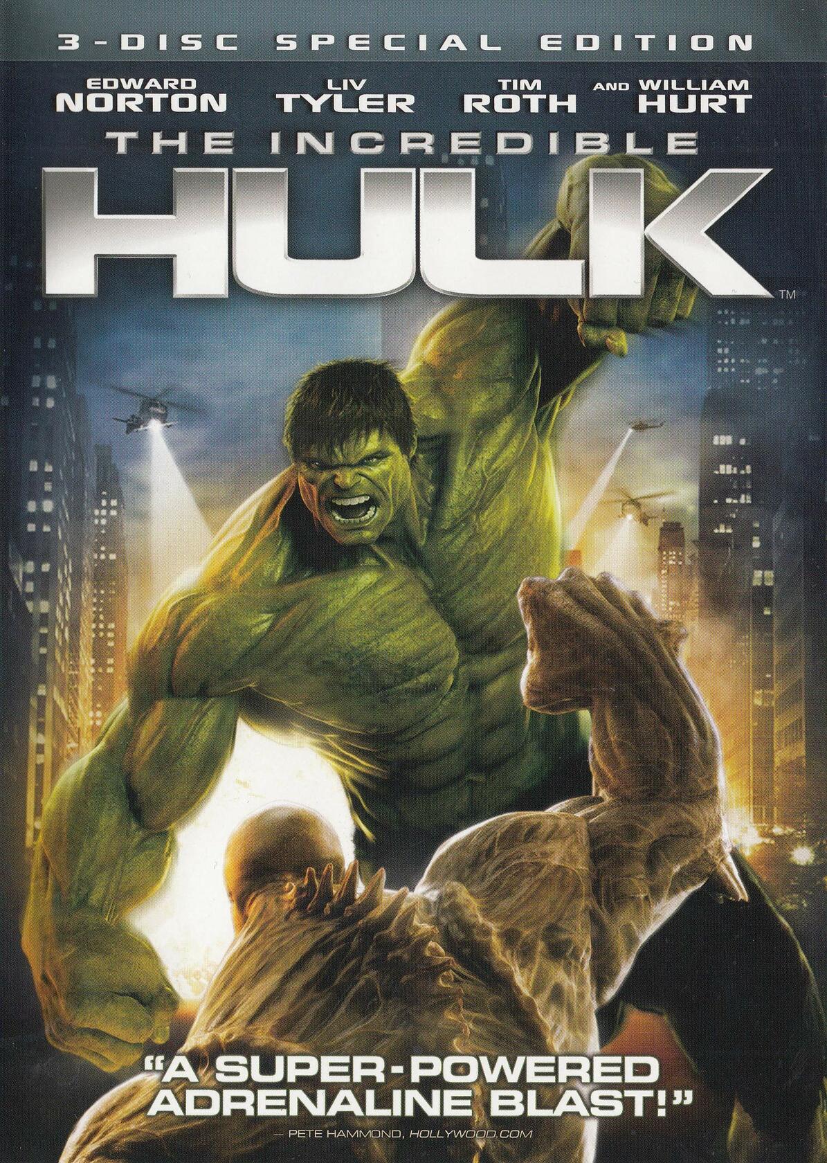 The Incredible Hulk (3-Disc Special Edition) (Bilingual) [DVD] - Very Good