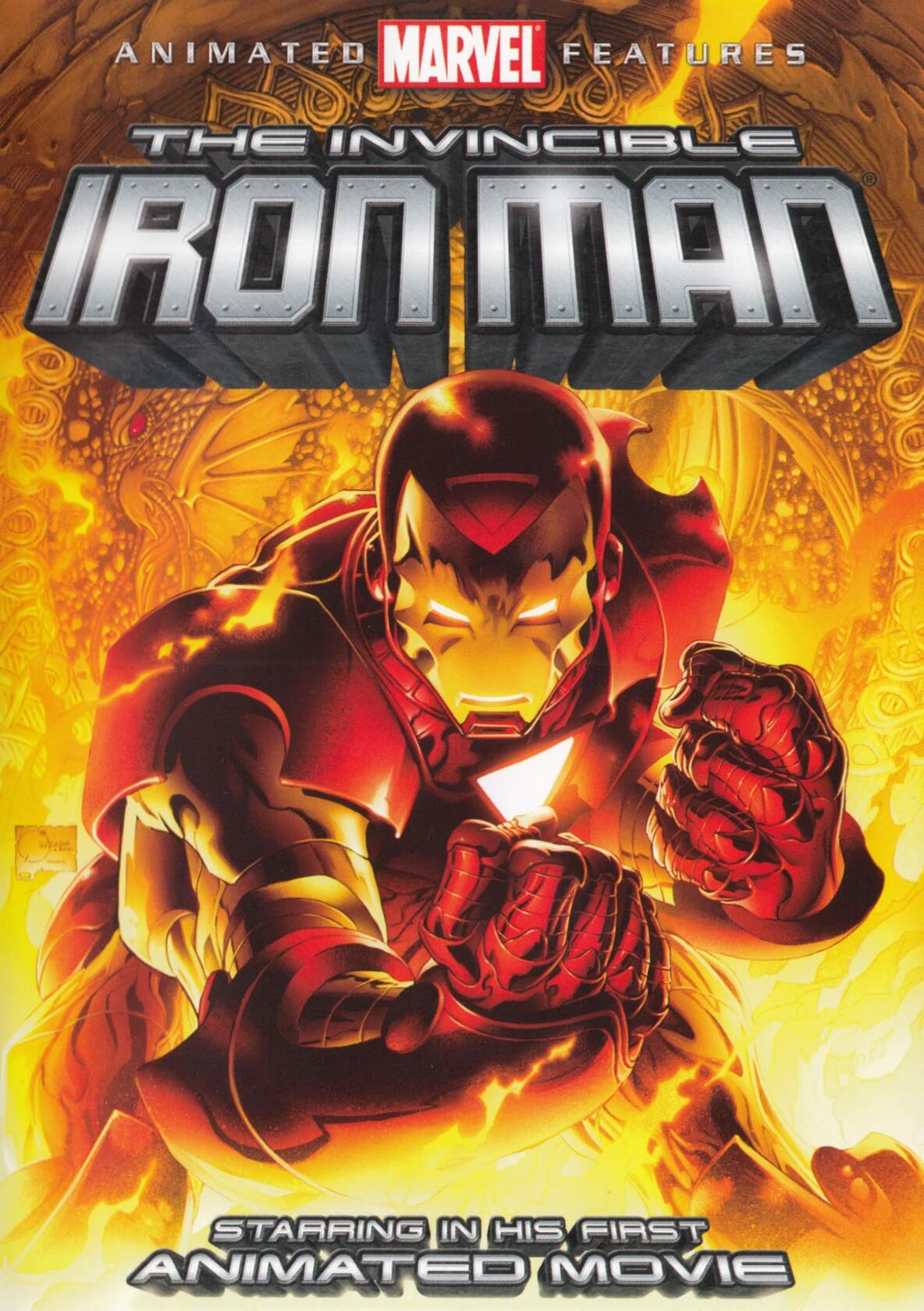 The Invincible Iron Man [DVD] - Very Good