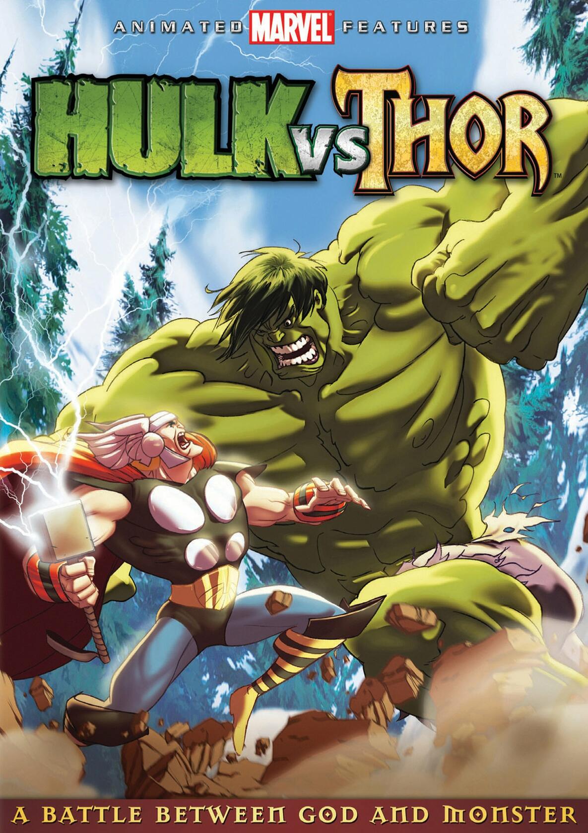 Hulk vs. Thor [DVD] - Very Good