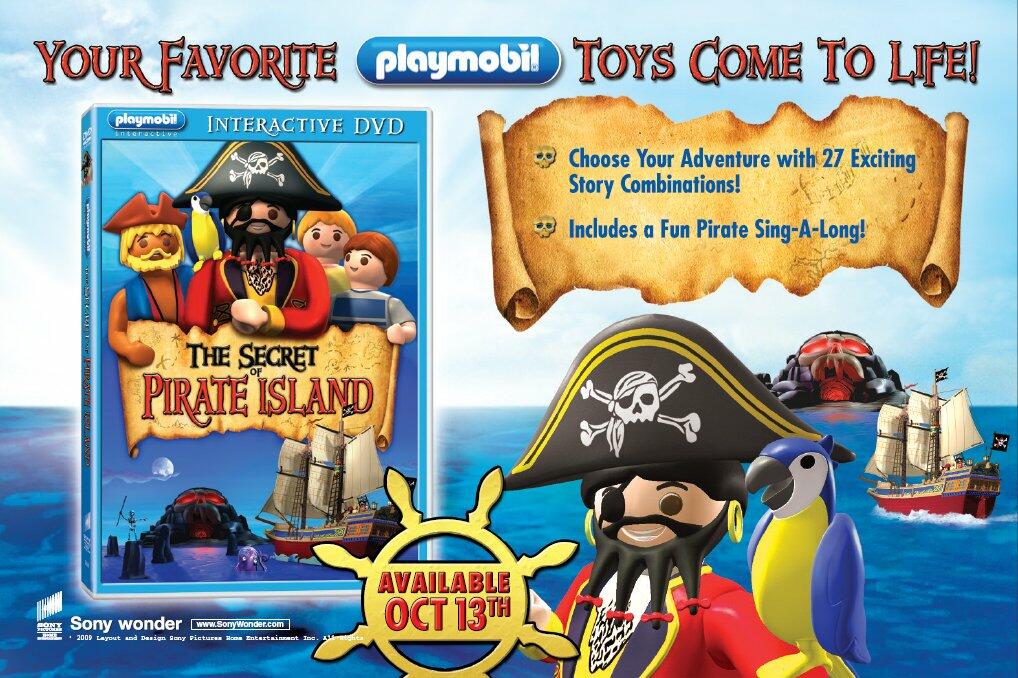 Playmobil: The Secret of Pirate Island (Bilingual) [Import] [DVD] - Very Good