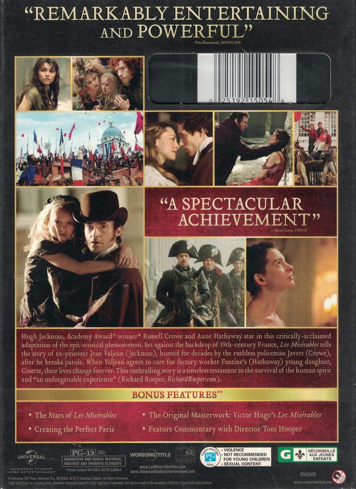 Les Miserables [DVD]
