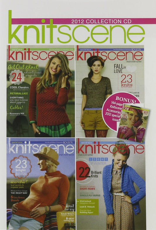 Knitscene 2012 Collection Cd - Very Good
