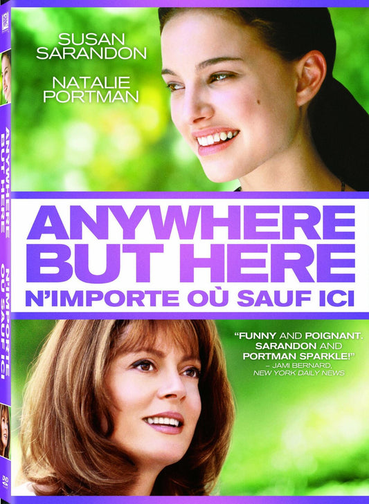 Anywhere But Here (Bilingual) [DVD] - Very Good