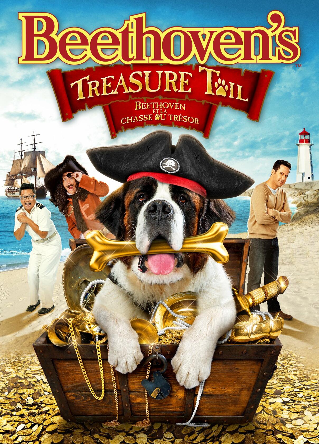 Beethoven's Treasure Tail / Beethoven et la chasse au trésor (Bilingual) [DVD]
