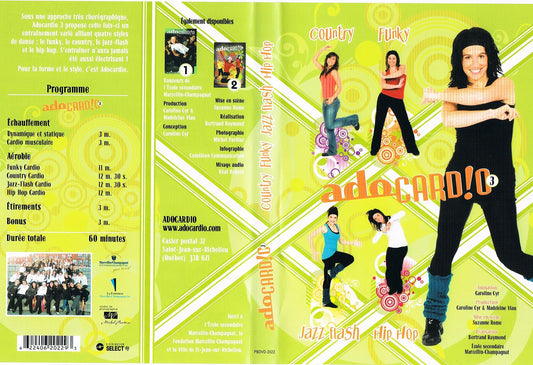 Adocardio! 3 Country Funky Jazz (Version française) - Very Good