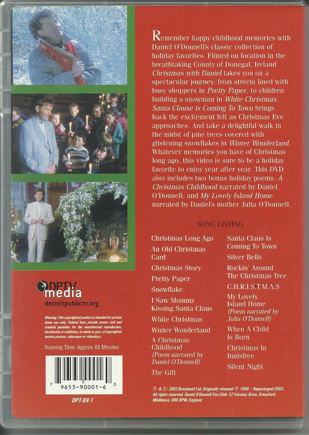 O DONNELL;DANIEL - CHRISTMAS WITH DANIEL [DVD] - Very Good