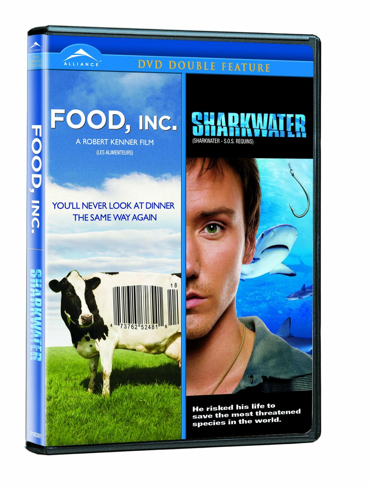 Food INC. / Sharkwater [DVD] - Very Good