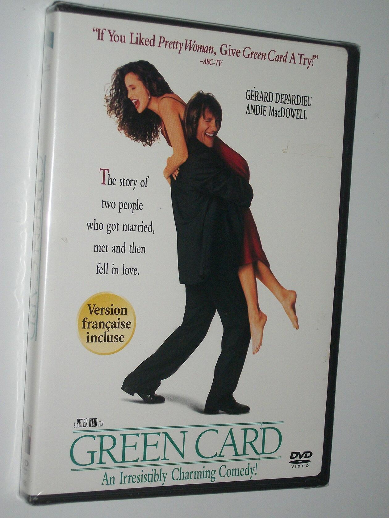 Green Card [DVD] - Very Good