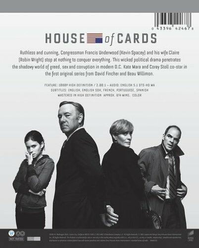 House of Cards - Season 01 [DVD] - Very Good