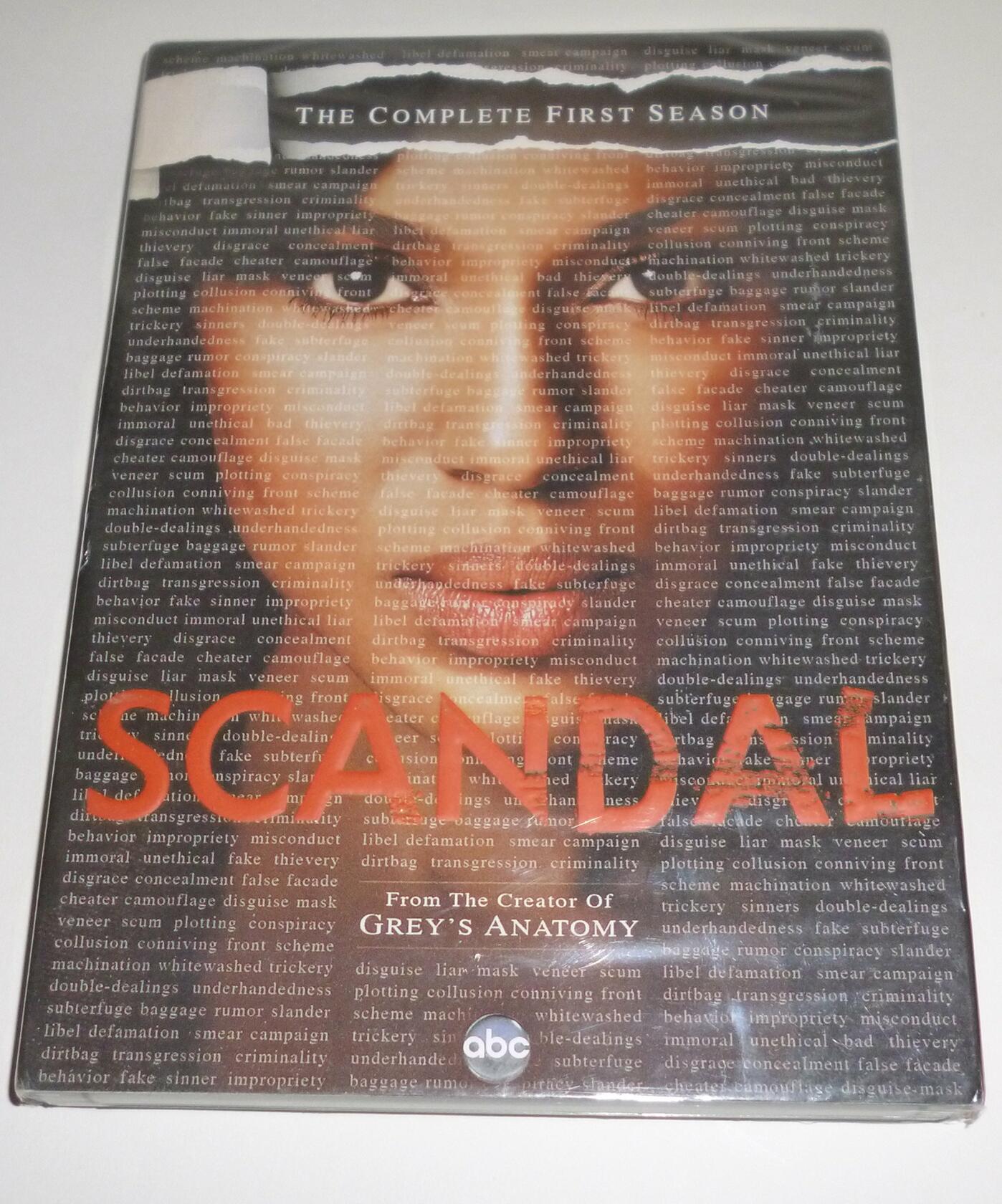 Scandal: The Complete First Season [DVD]