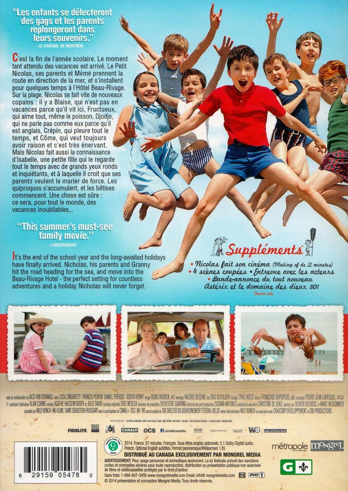 Les Vacances du Petit Nicolas [DVD] - Very Good