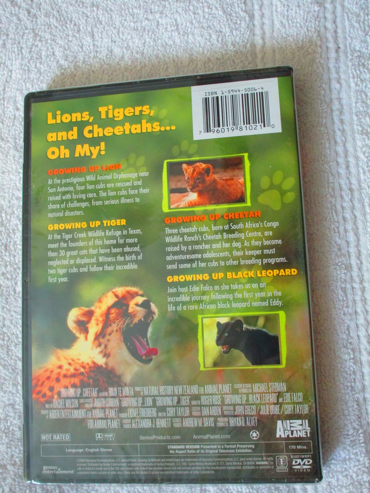 Animal Planet: Growing Up Wildcats [DVD] - Very Good