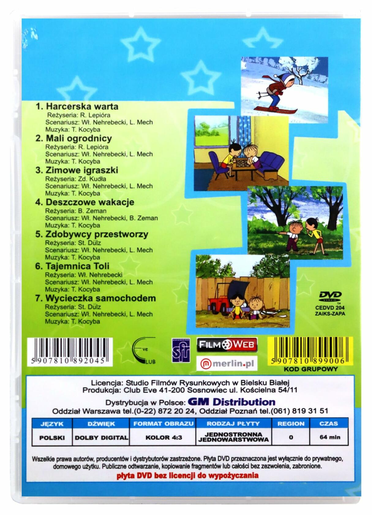 Bolek i Lolek Tajemnica Toli (DVD) [DVD] - Very Good