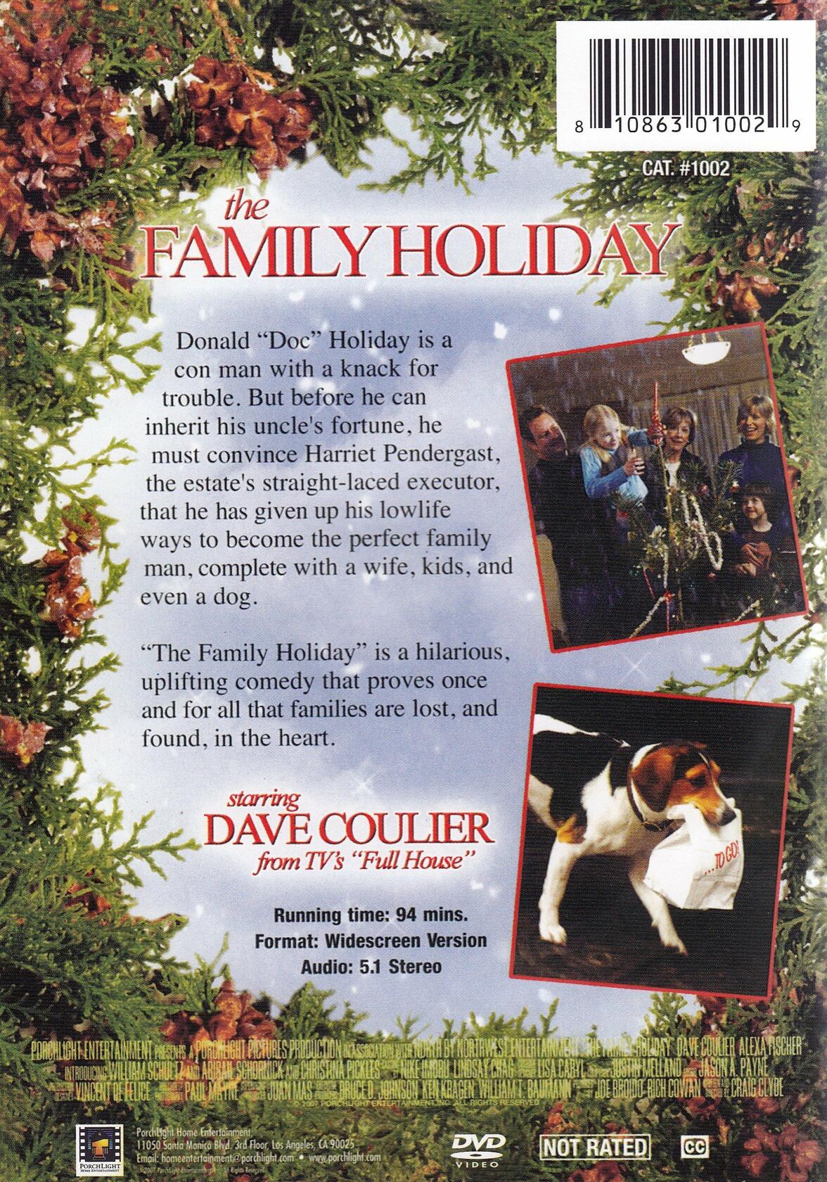 The Family Holiday [DVD] - Very Good