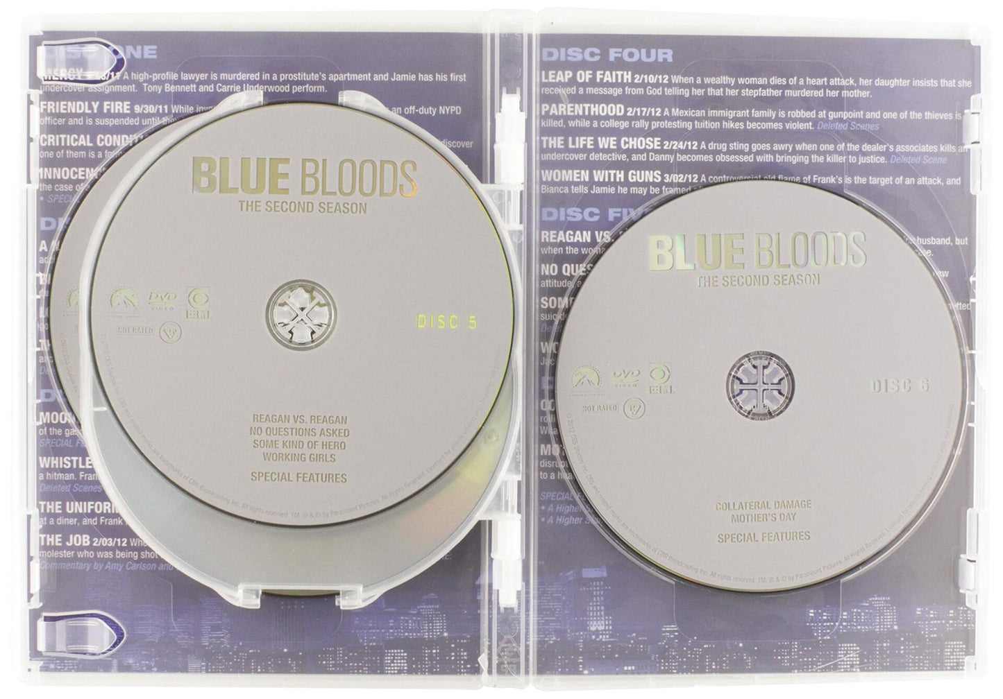 Blue Bloods: Season 2 [DVD] - Very Good