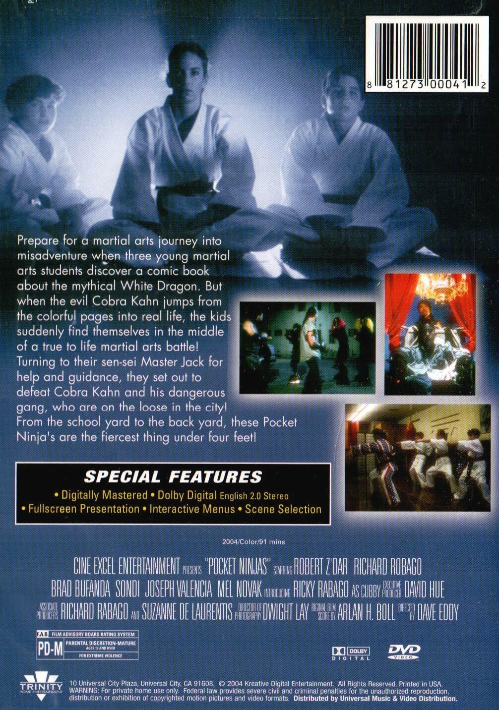 Pocket Ninjas [DVD] - Very Good