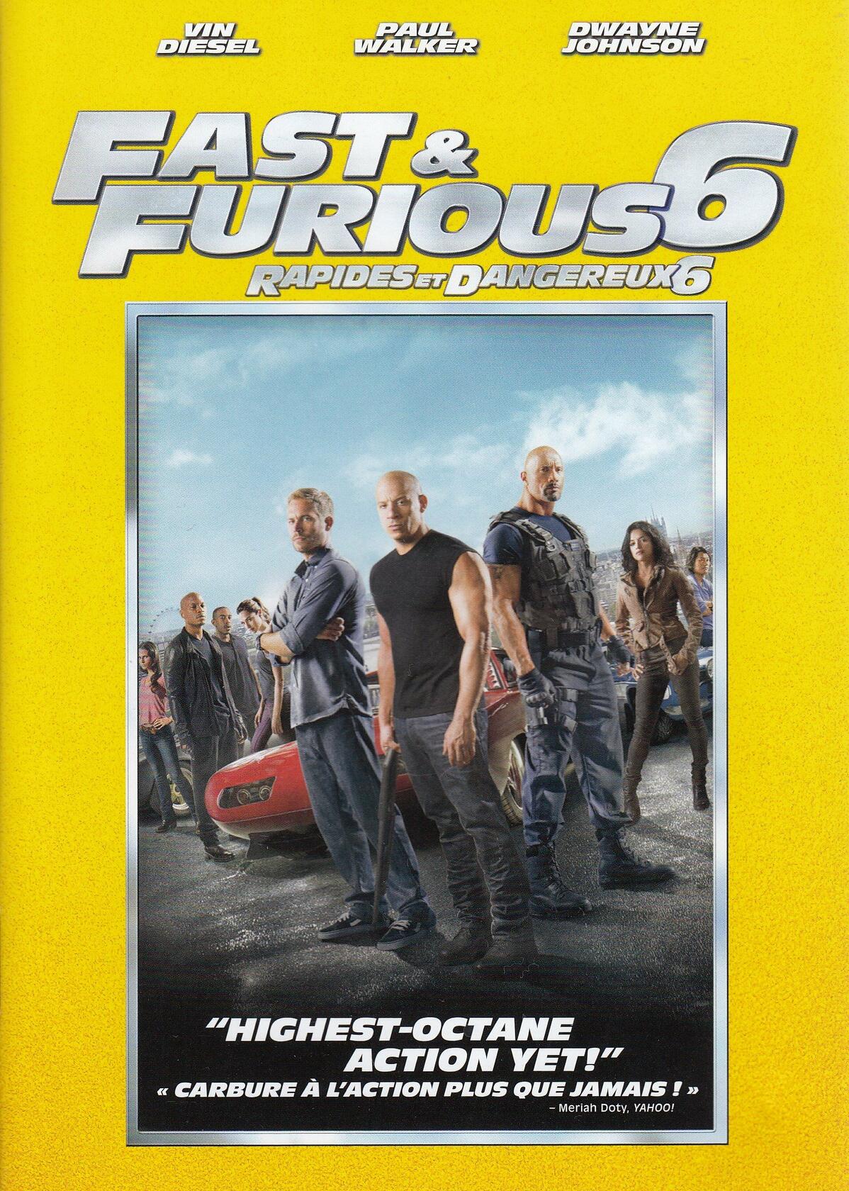Fast & Furious 6 / Rapides et Dangereux 6 (Bilingual) [DVD] - Very Good