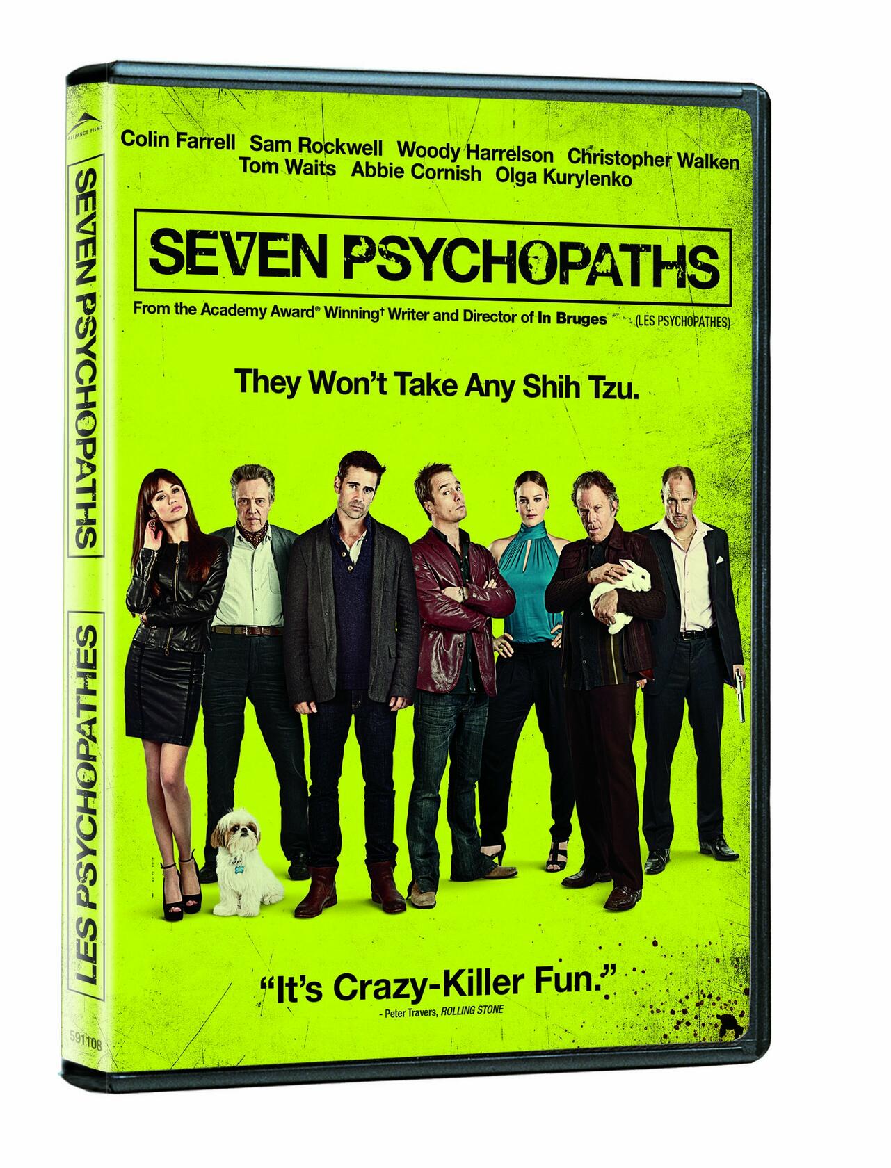 Seven Psychopaths / Les Psychopathes (Bilingual) [DVD] - Very Good