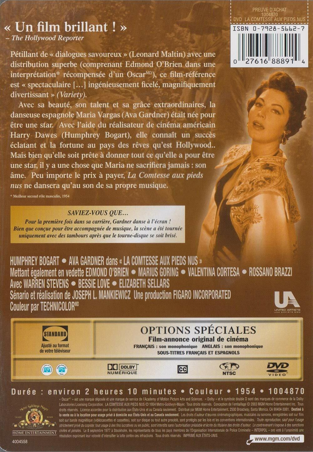 Barefoot Contessa [DVD] - Very Good