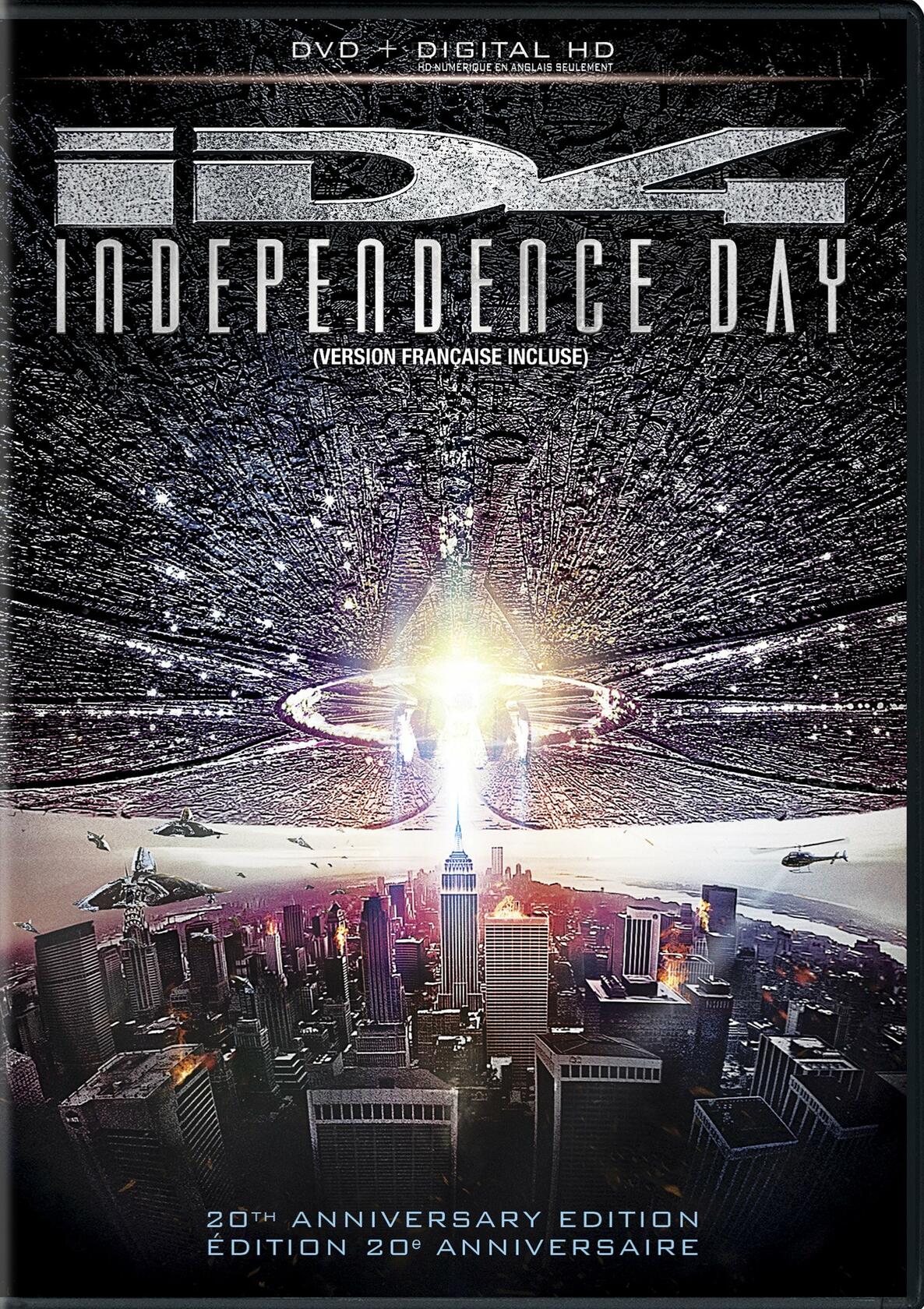 Independence Day 20th Anniversary Edition (Bilingual) [DVD] - Very Good