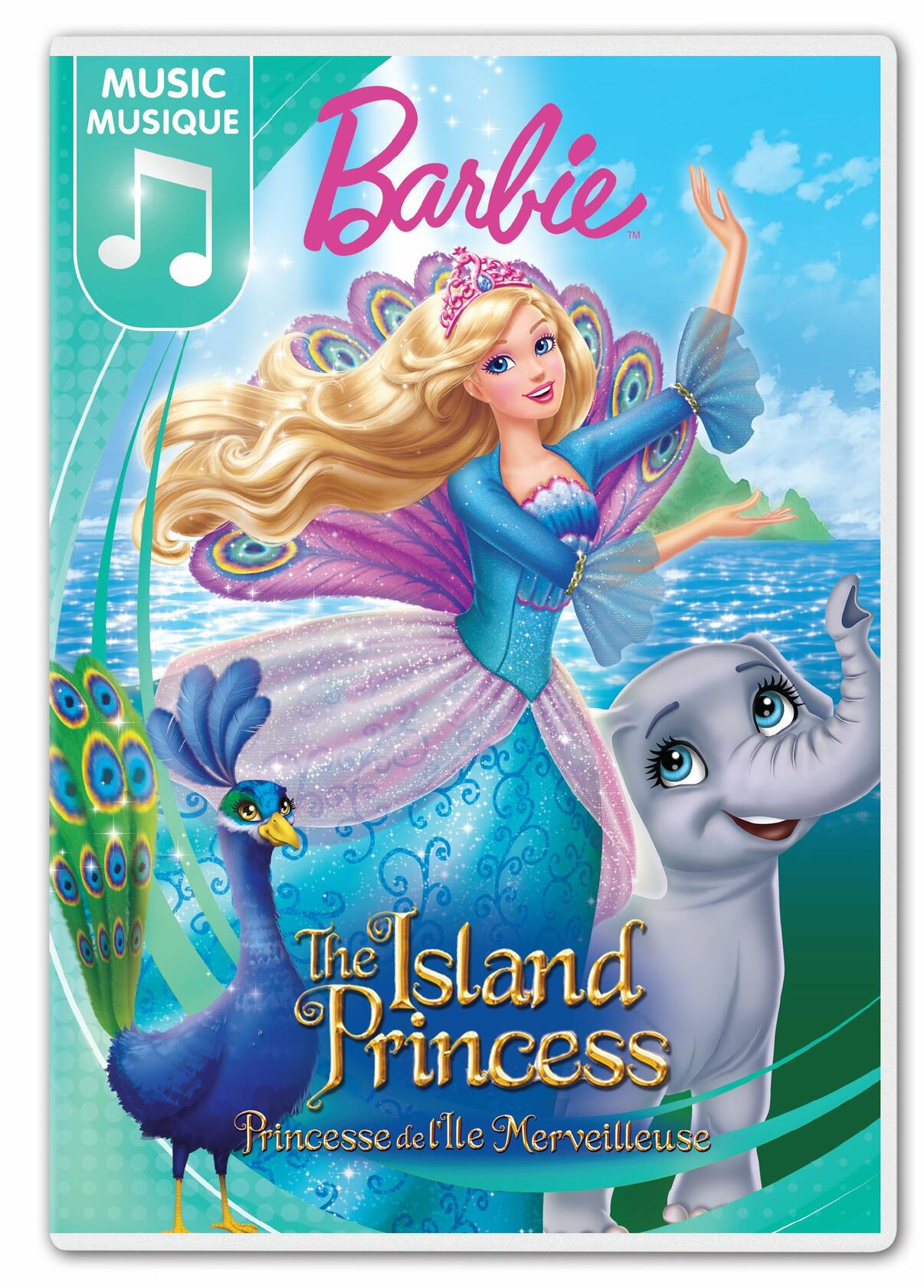 Barbie as The Island Princess (Bilingual) [DVD] - Very Good