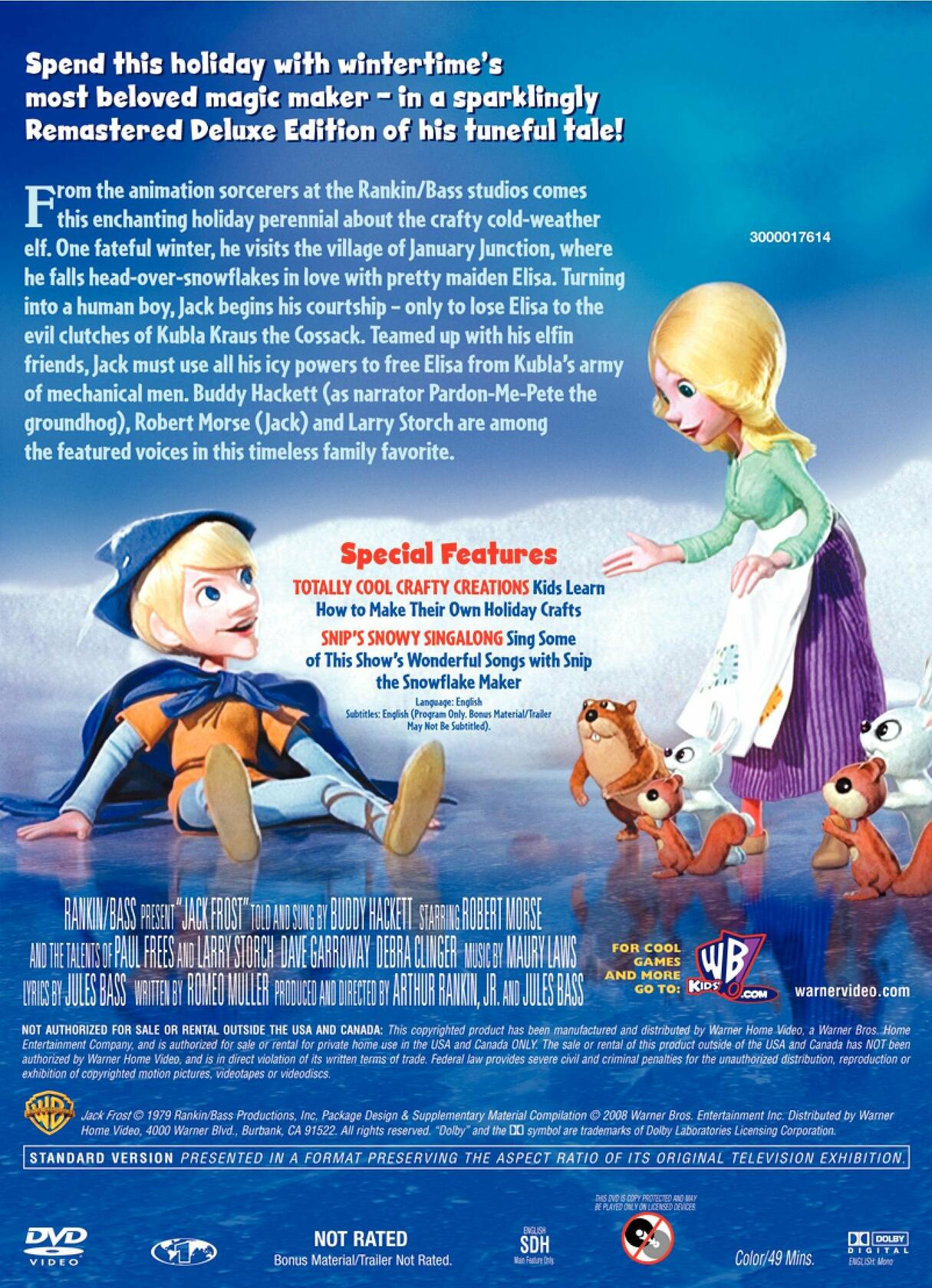 Jack Frost: Deluxe Edition (1979) [DVD] - Very Good
