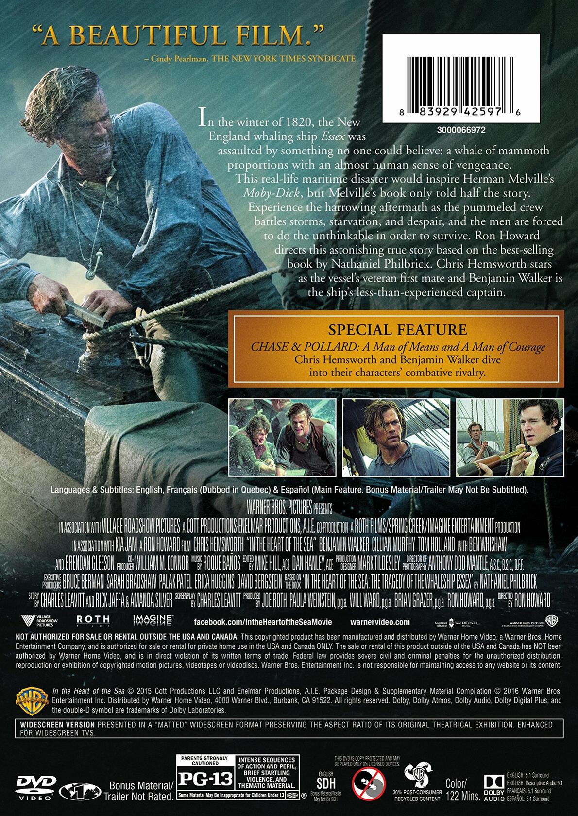 In the Heart of the Sea (Sous-titres français) [Import] - Very Good