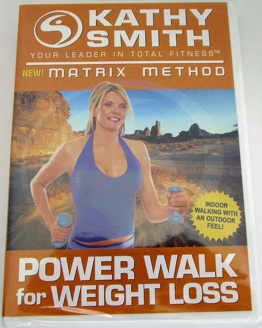Kathy Smith: Matrix Method - Power Walk for Weight Loss [DVD] - Very Good