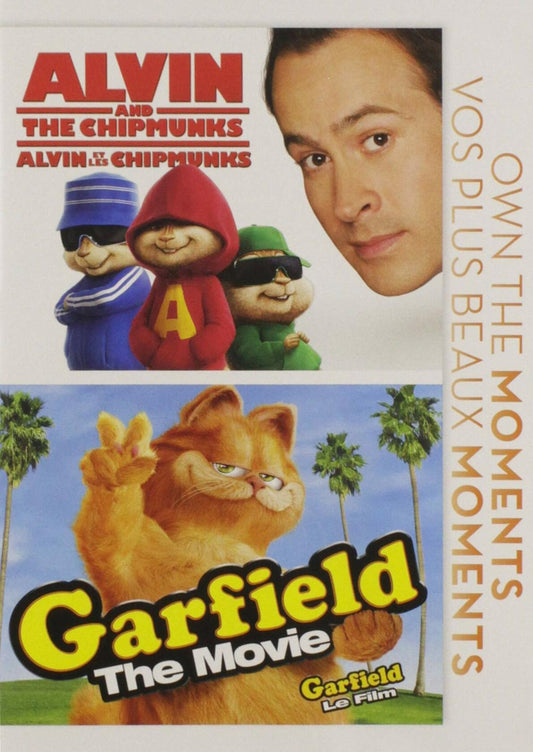 ALVIN AND THE CHIPMUNKS/GARFIELD [DVD] - Good