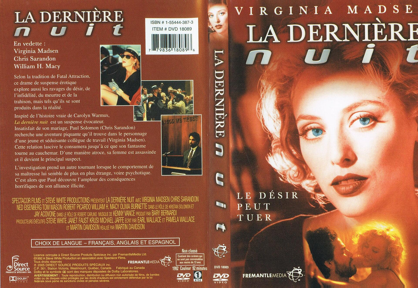La Derniere Nuit [DVD] - Very Good