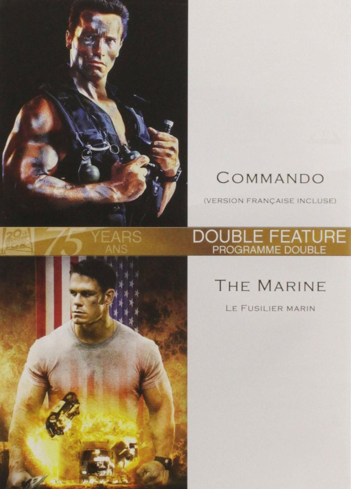Commando / Marine [DVD] - Very Good