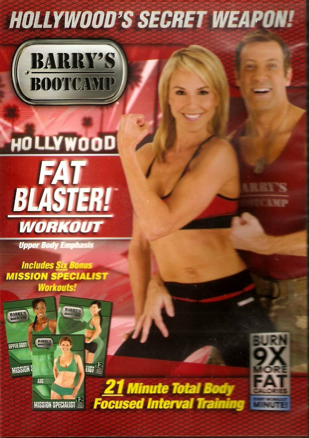 Barry's Bootcamp Hollywood Fatblaster! Workout - Upper Body Emphasis [DVD] - Very Good