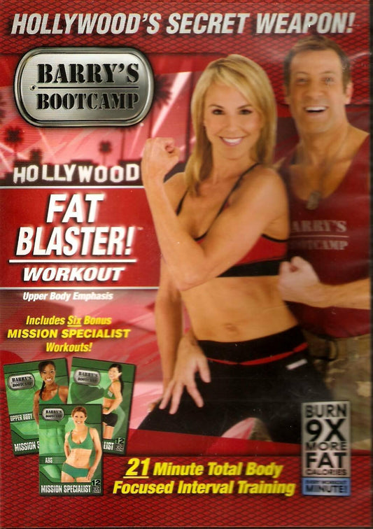 Barry's Bootcamp Hollywood Fatblaster! Workout - Upper Body Emphasis [DVD] - Very Good