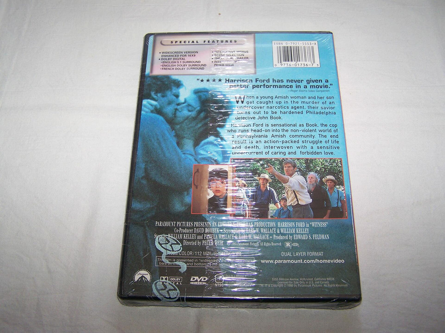 Witness (Widescreen) (Bilingual) [DVD] - Very Good