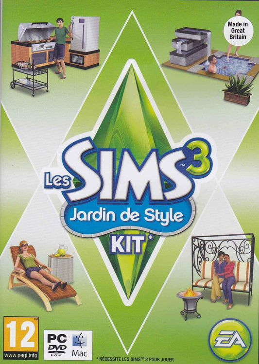 Les Sims 3: Jardin de style - French only - Standard Edition [video game] - Very Good