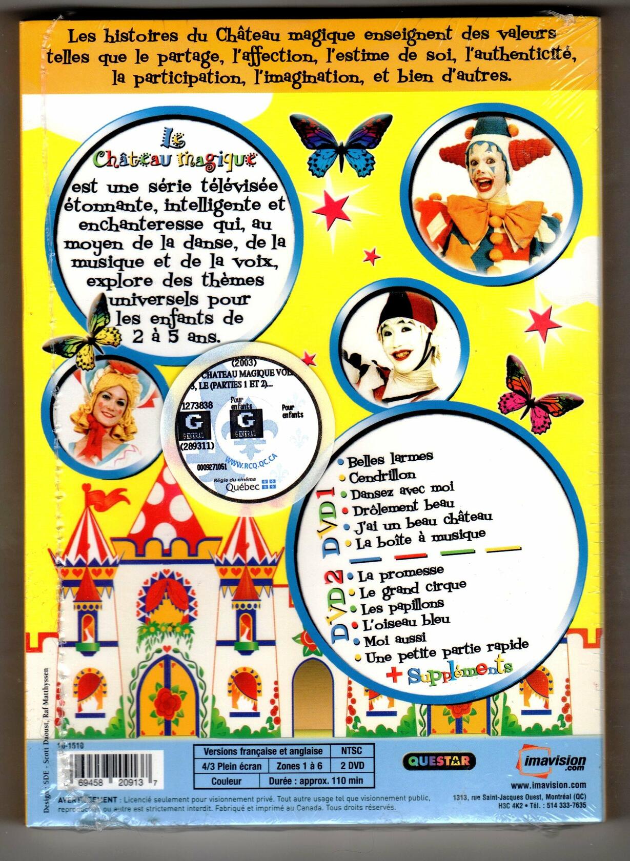 Coffret Château magique, v. 03 [2 DVD] (Version française) - Very Good