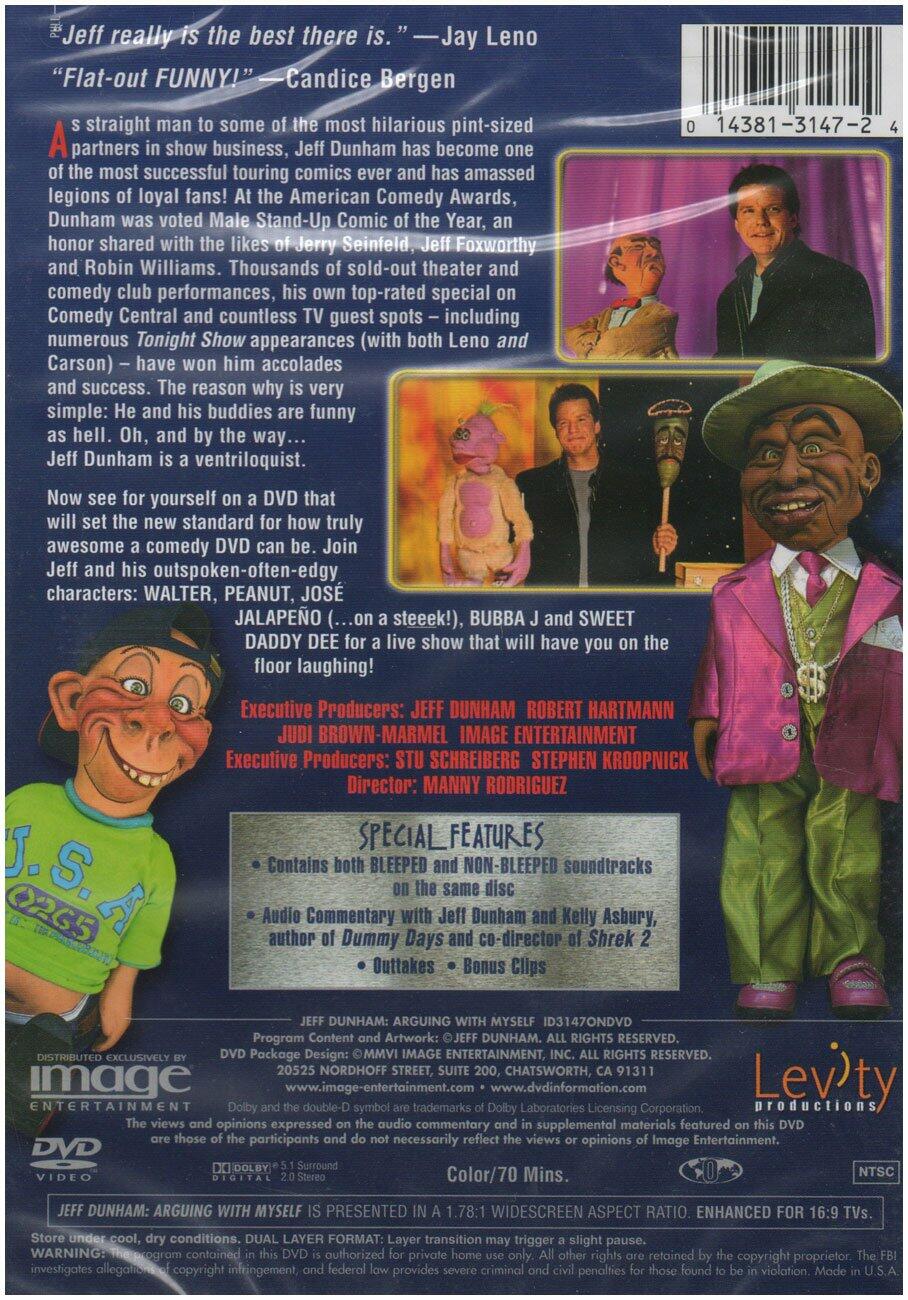 Jeff Dunham: Arguing with Myself [DVD] - Very Good