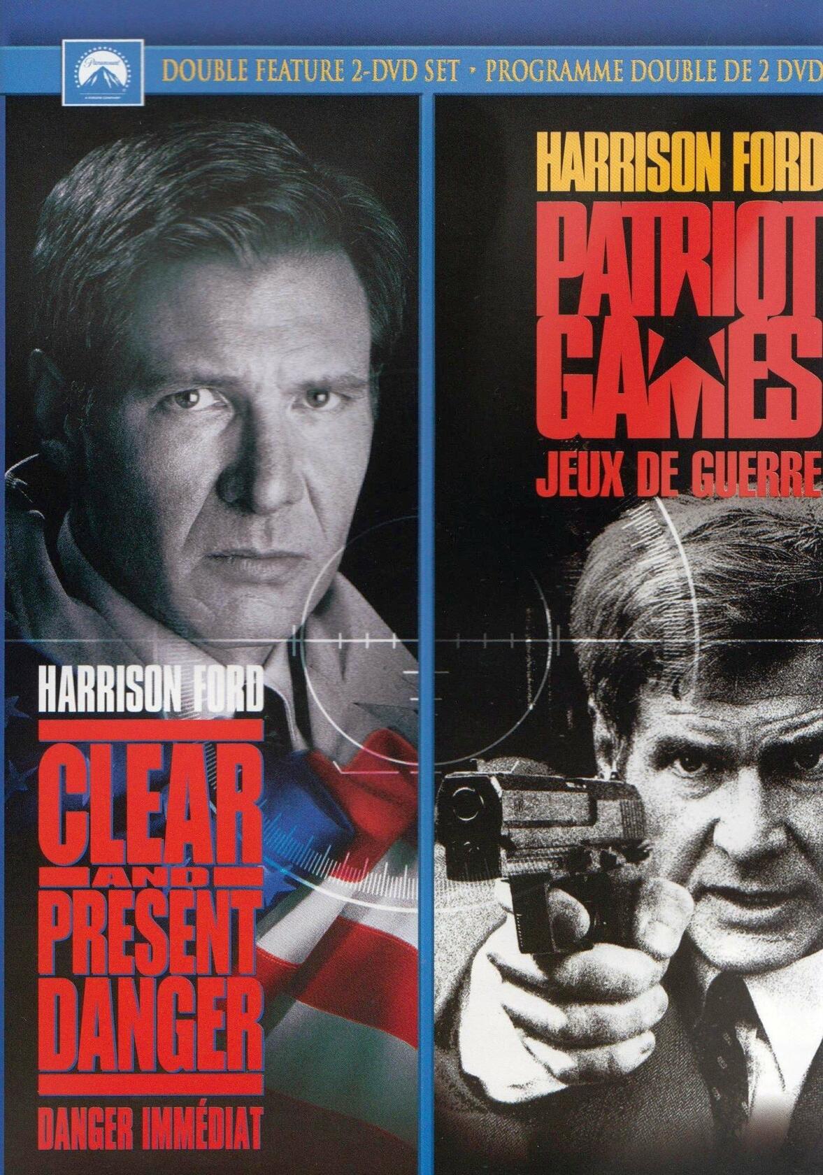 Double Feature - Clear and Present Danger - Patriot Games [DVD]