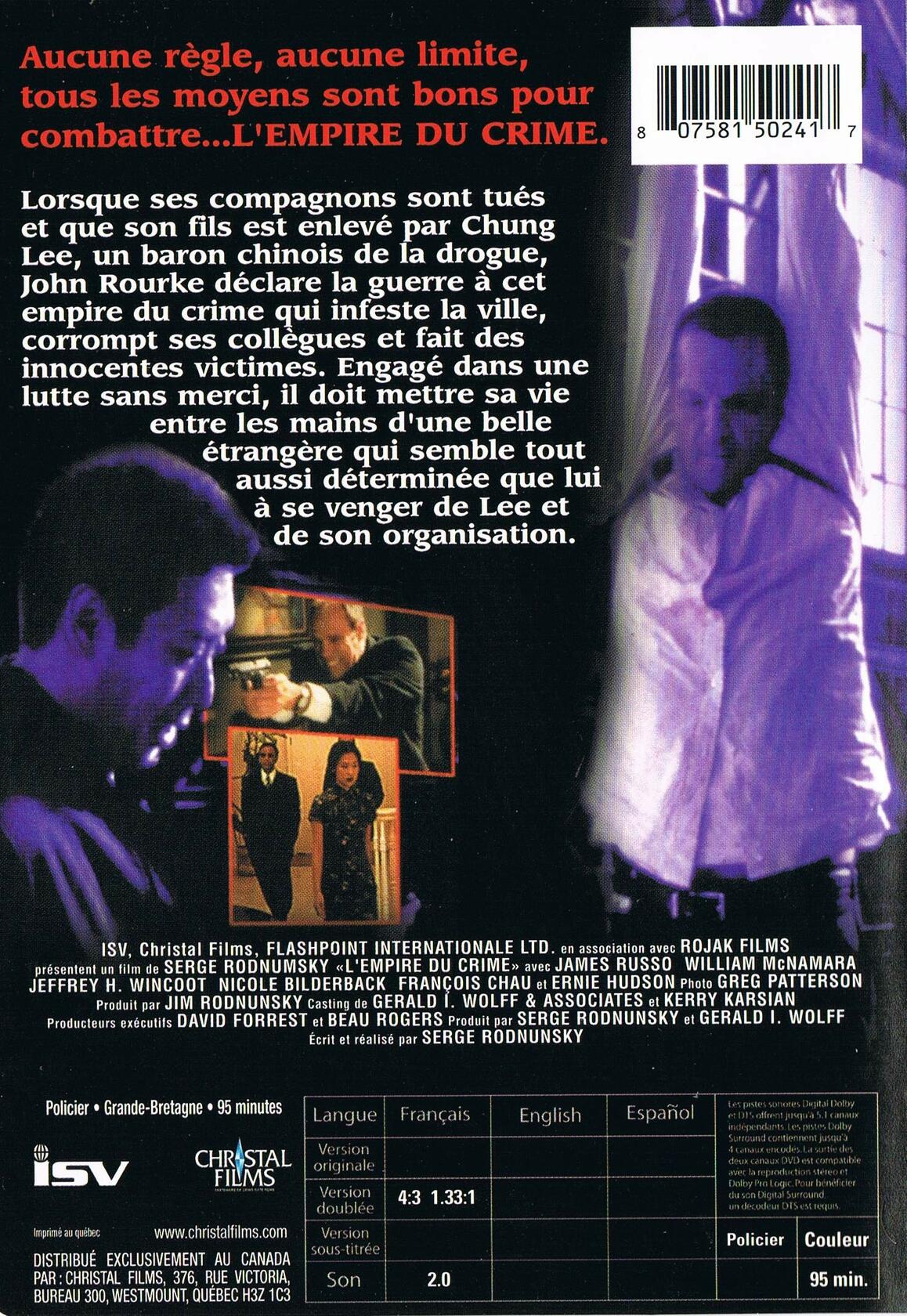 L'empire Du Crime [DVD] - Very Good