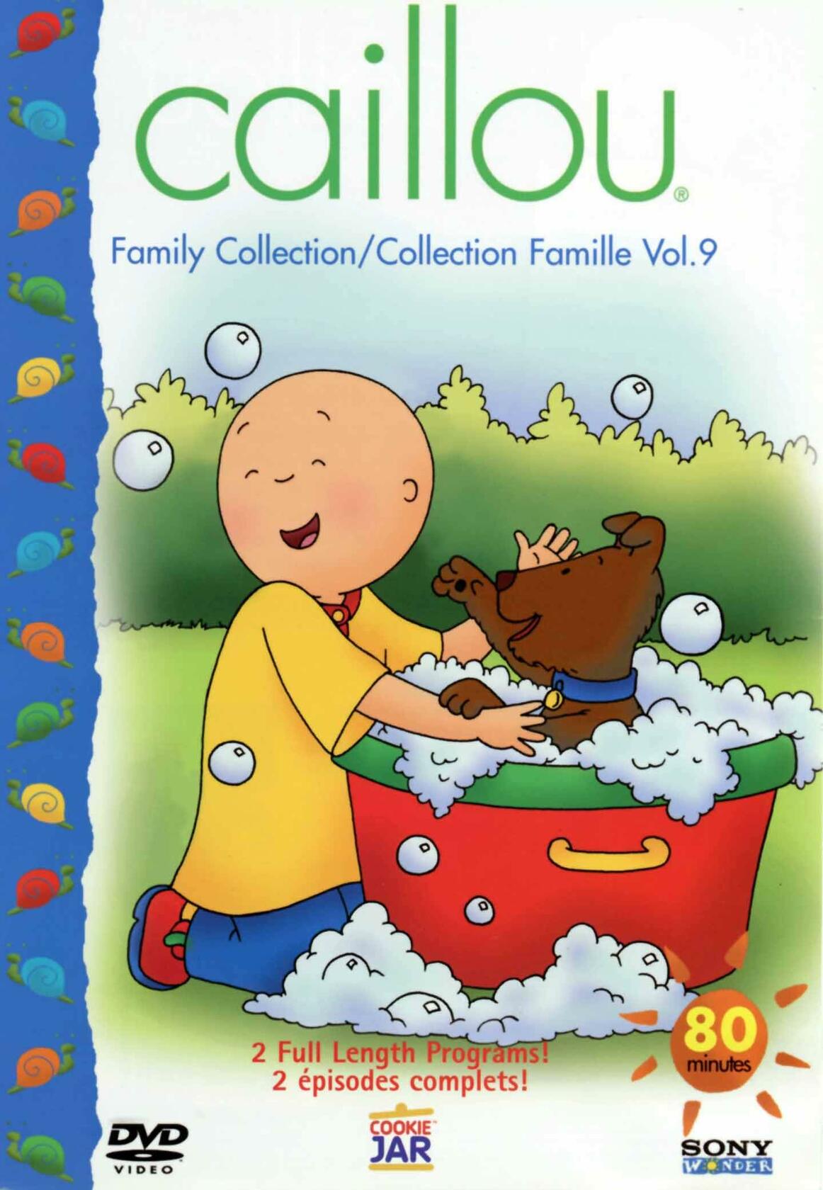 Caillou Family Collection Volume 9 (Bilingual) [DVD] - Very Good