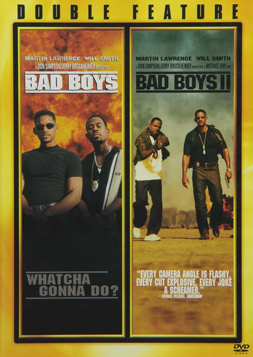 Bad Boys (Special Edition)/Bad Boys II (Single Disc Version) (Double Feature, 2 discs) (Bilingual) [DVD] - Very Good