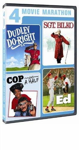 4 Movie Marathon (Dudley Do Right / Sgt. Bilko / Cop and a Half / Ed) [DVD]