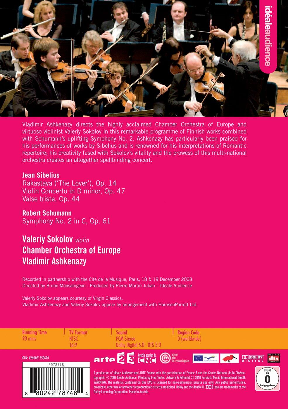 Symphony No 2 / Rakastava & Violin Concerto [DVD]