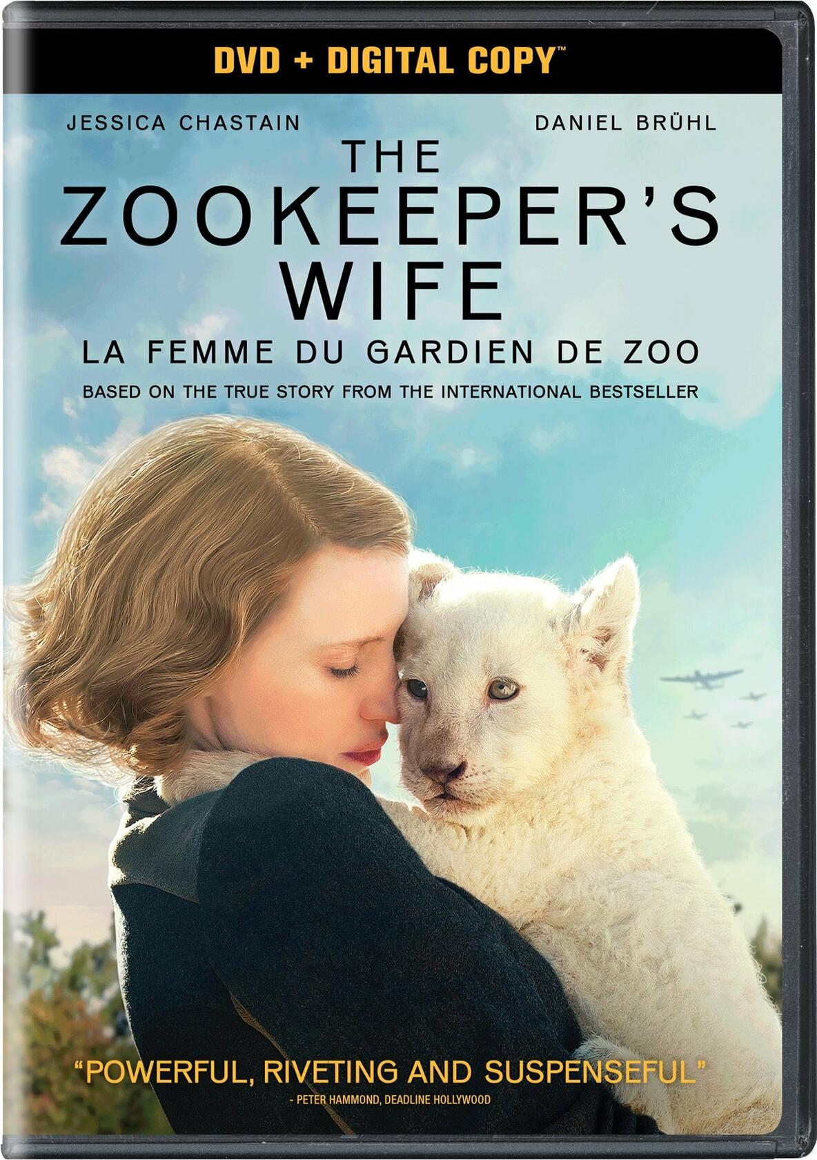 The Zookeeper's Wife - DVD + Digital (Bilingual) [DVD] - Very Good