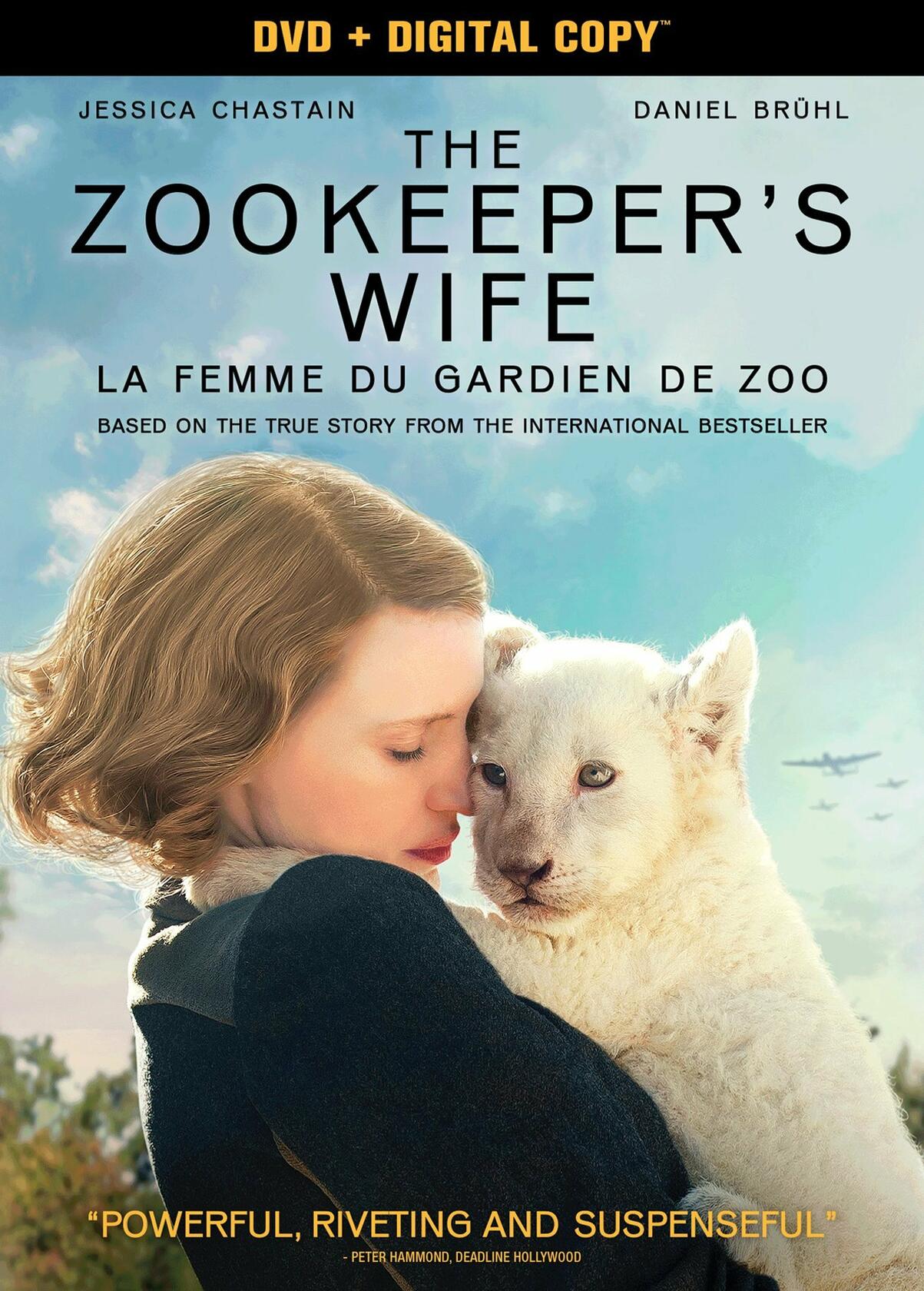 The Zookeeper's Wife - DVD + Digital (Bilingual) [DVD] - Very Good